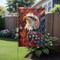 Patriotic Bald Eagle Garden Flag 12x18 Inch American Flag Fireworks Yard Banner Double-Sided Outdoor Décor Independence Day Memorial Day Veterans Day USA Flag Decorative Garden Sign